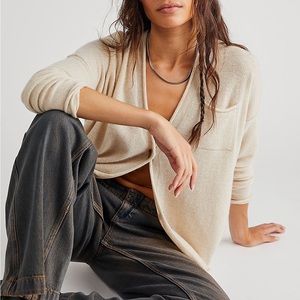 Free People Nikki Cashmere Cardi